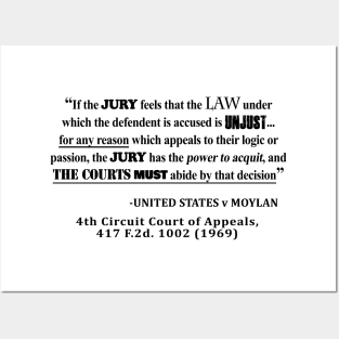 Jury Nullification Case Law Quote Posters and Art